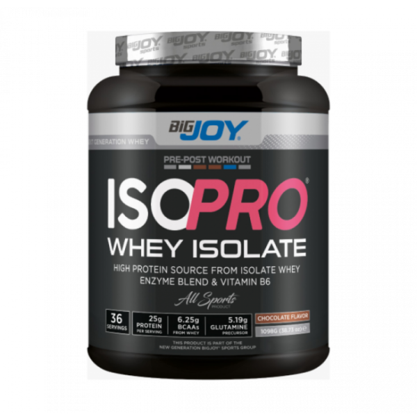 Bigjoy Isopro Whey İsolate 1098 gr 36 Servis