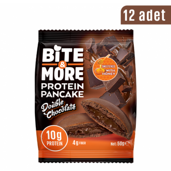 Bite More Protein Pancake 12 Adet x 50 Gram